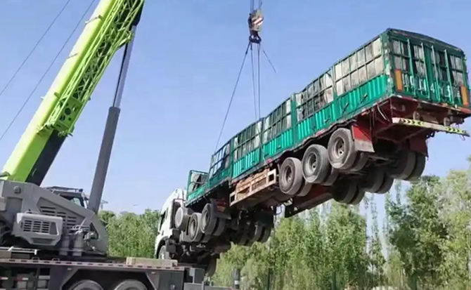 平遥道路脱困救援案例